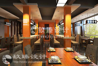 銀川餐廳裝修設(shè)計(jì)|镹臻裝飾丨逸珍坊中餐