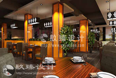 銀川餐廳裝修設(shè)計(jì)|镹臻裝飾丨逸珍坊中餐