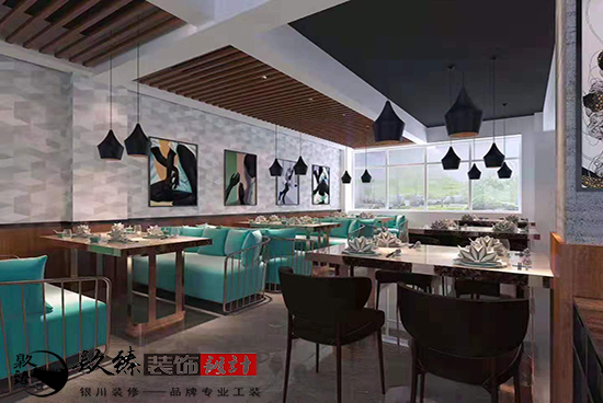 食客狼餐廳裝修設(shè)計，狂野中的內(nèi)斂