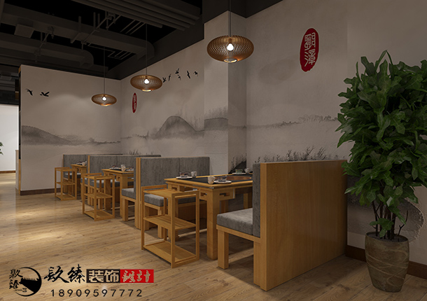 銀川火鍋店裝修|銀川火鍋店裝修設(shè)計(jì)|镹臻裝飾