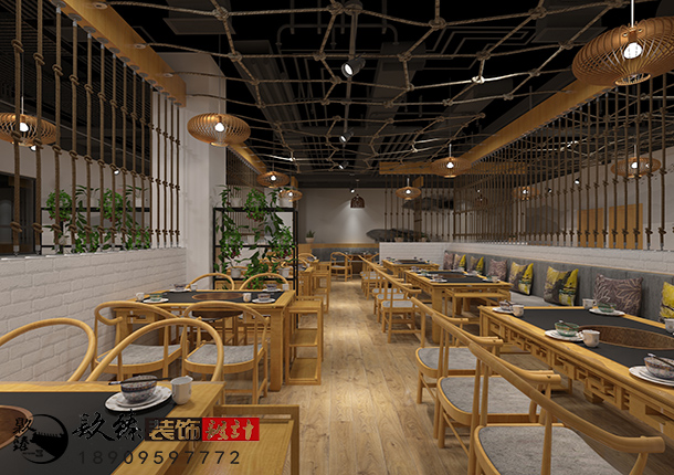 銀川火鍋店裝修|銀川火鍋店裝修設(shè)計(jì)|镹臻裝飾