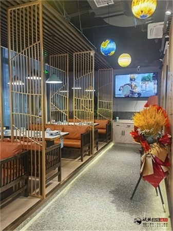銀川燒烤店設計裝修|镹臻設計