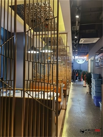 銀川燒烤店設計裝修|镹臻設計