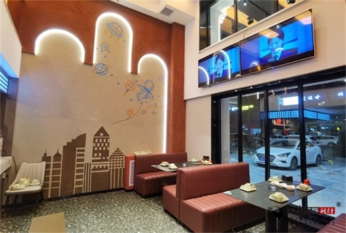 銀川燒烤店設(shè)計(jì)裝修實(shí)景圖|镹臻設(shè)計(jì)
