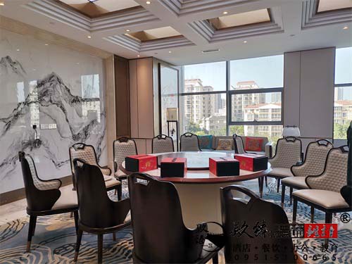 銀川宴會(huì)廳設(shè)計(jì)裝修實(shí)景圖|镹臻設(shè)計(jì)