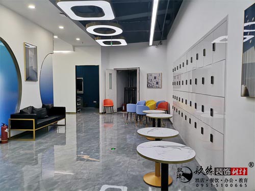 銀川理發(fā)店裝修設(shè)計(jì)實(shí)景圖|镹臻設(shè)計(jì)