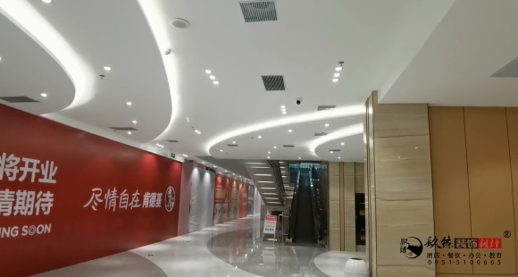 銀川商場裝修設計實景圖|镹臻設計